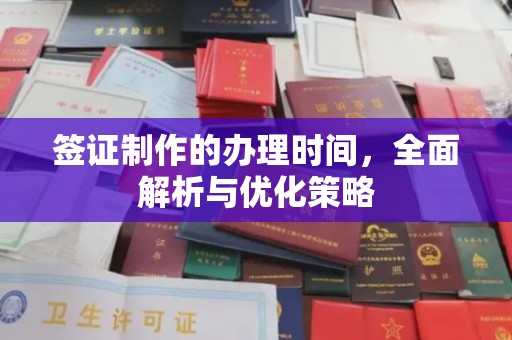 安县签证制作的办理时间，全面解析与优化策略